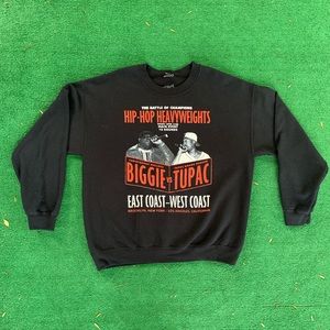 RARE VINTAGE Tupac Vs Biggie Crewneck